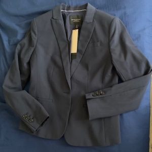 NWT Banana Republic navy blue matching suit pants jacket size 4